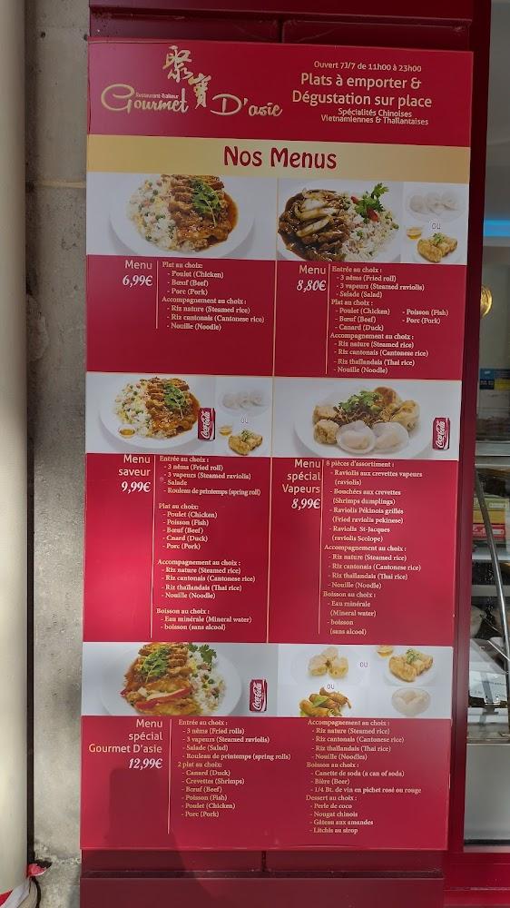 Traiteur Gourmet d'Asie - Menu Image 1