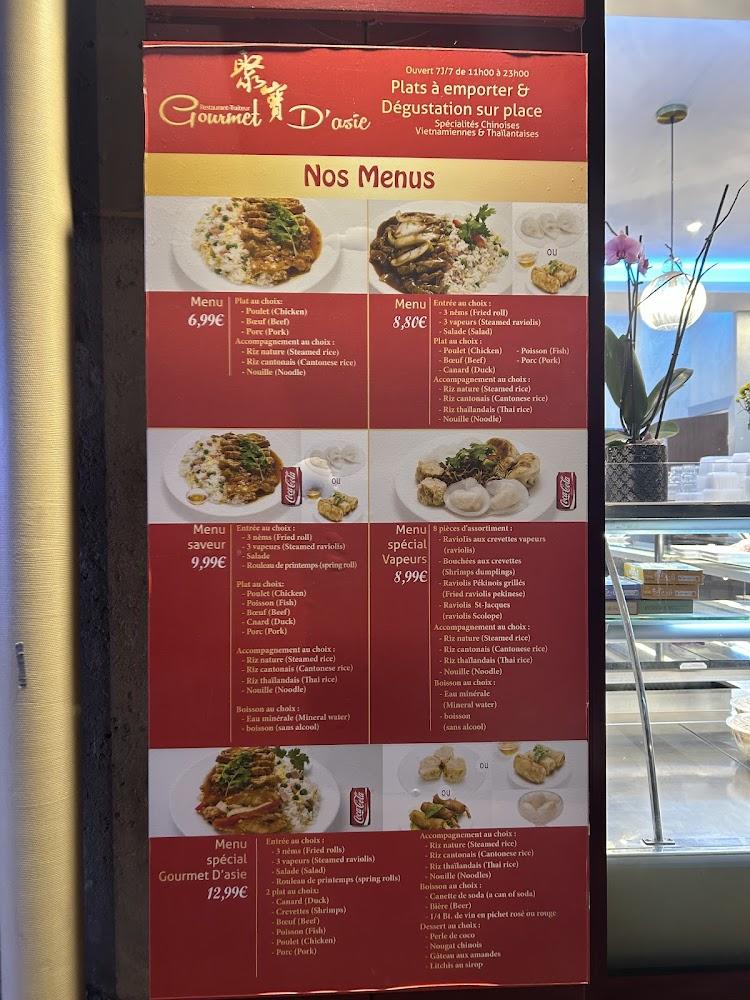 Traiteur Gourmet d'Asie - Menu Image 2